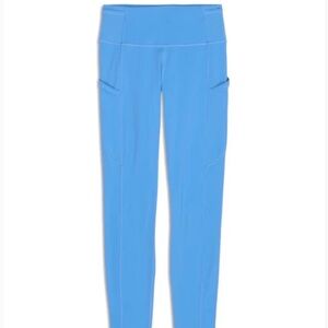 Lululemon Fast and Free High-Rise Leggings - Blue Lagoon